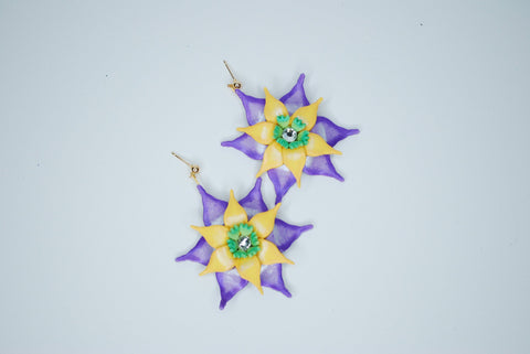 Float Flower Earrings