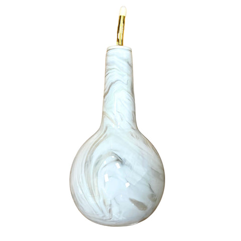 Hand Blown Glass Oil and Vinegar Bottle