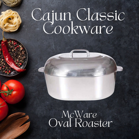 13" McWare Oval Roaster Pot