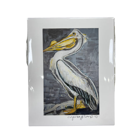 "White Pelican" 8x10