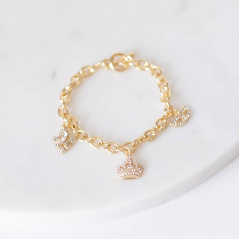 Throw Me Something Charm Bracelet