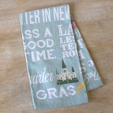 NOLA Life Flour Sack Hand Towel