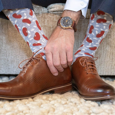 Men's Red Beans & Rice Socks