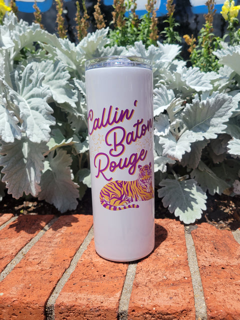 Callin' Baton Rouge 20oz Insulated Tumbler