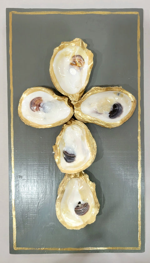 Multiple Oyster Shell Cross