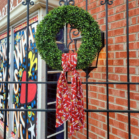 Crawfish Wreath Sashes