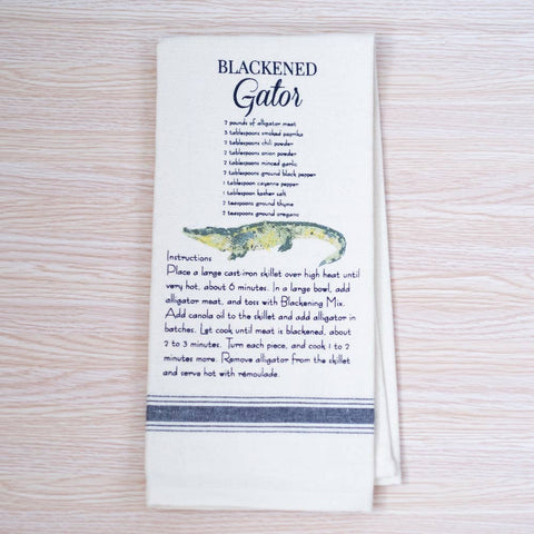 Gator Recipe Hand Towel