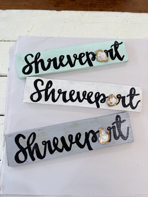 Shreveport Oyster Sign