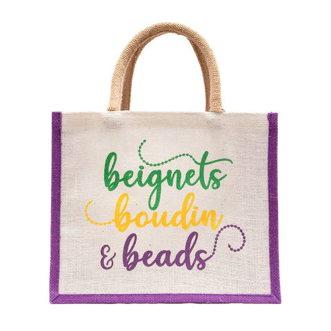 Beignets, Boudin, & Beads Gift Tote