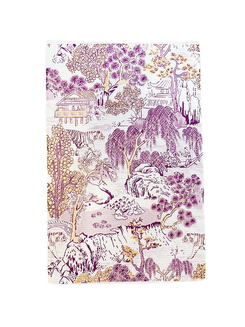 Collegiate Toile Tea Towel Tigers