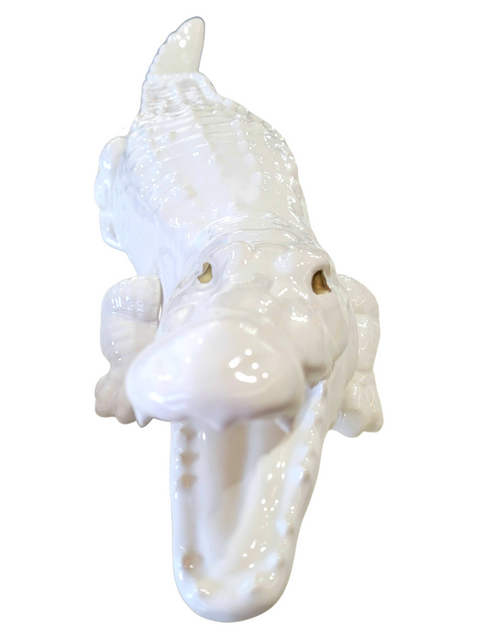 Handmade Ceramic Alligators