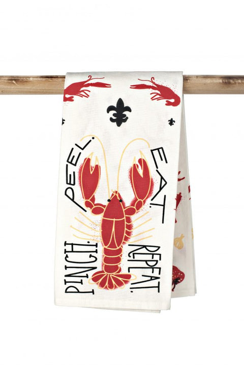 Pinch, Peel, Eat, & Repeat Kitchen Towel - 318 Art and Garden