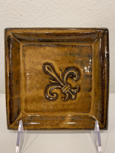 Small Tray with Fleur de Lis - 318 Art and Garden