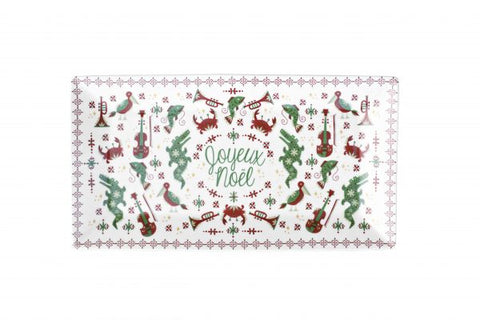 Joyeaux Noel Platter - 318 Art Co.