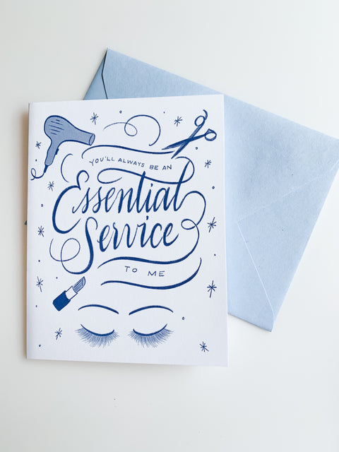 Essential Service Greeting Card