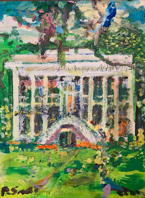 "Bocage Plantation" Acrylic on Canvas 12"x16"