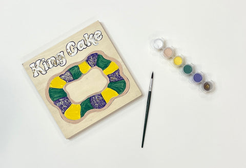 King Cake Painting Kit