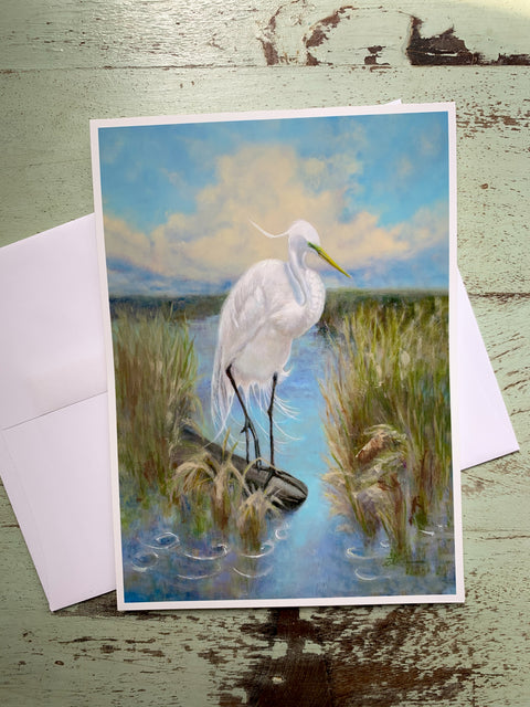 "Louisiana Marsh Hunter" Card