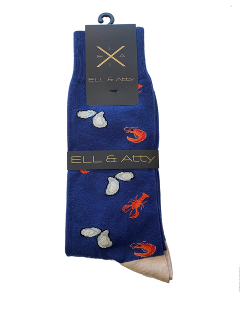 Louisiana Seafood Socks - 318 Art and Garden