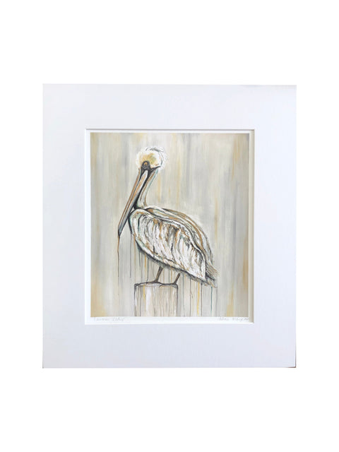 Louisiana Lady Matted Art Print