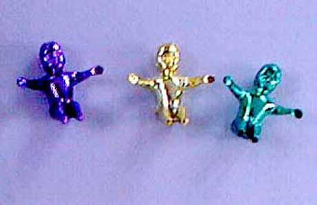 Metallic King Cake Babies