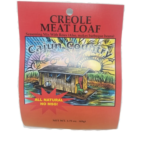 Cajun Country Creole Meatloaf Seasoning Mix with Roux