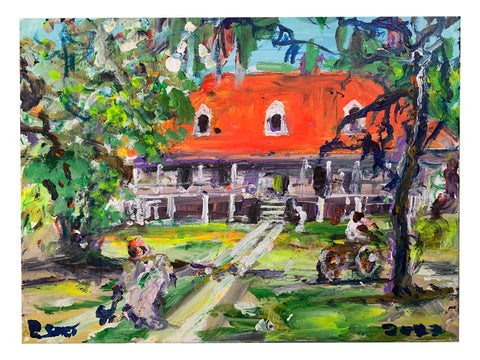 "Old St. Joseph's Plantation" Acrylic on Canvas 16"x20"