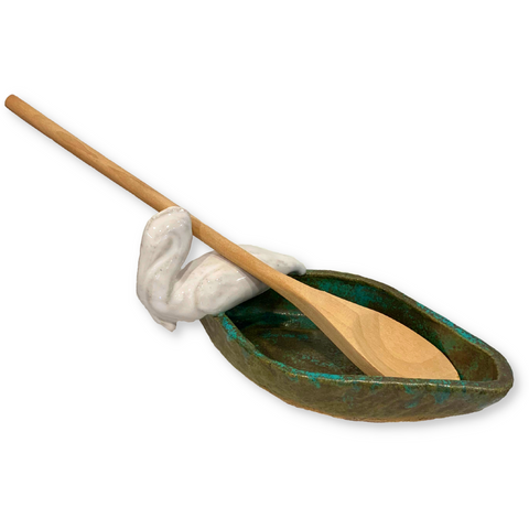 Pelican Pirogue Spoon-Holder - 318 Art Co.