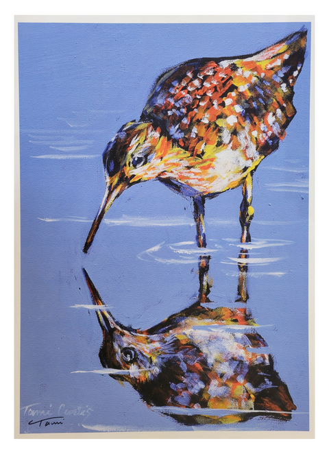 "Sandpiper" Art Print 18x24