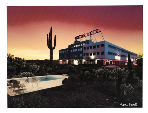 "Motor Hotel" - 318 Art and Garden