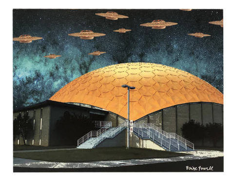 "Gold Dome Motorship" - 318 Art and Garden