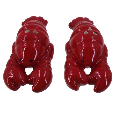 Set of Crawfish Salt and Pepper Shakers