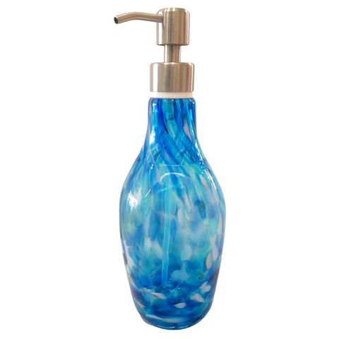 Hand Blown Glass Soap Dispensers