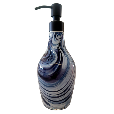 Hand Blown Glass Soap Dispensers