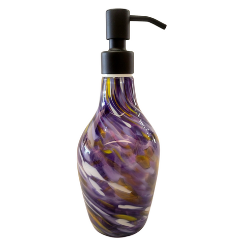 Hand Blown Glass Soap Dispensers