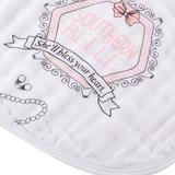 Southern Belle 2-in-1 Burp Cloth and Bib - 318 Art and Garden
