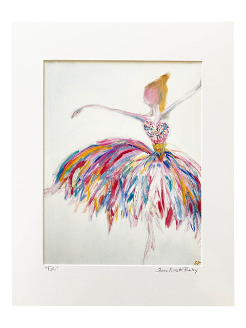 "Tutu Ballerina" Print