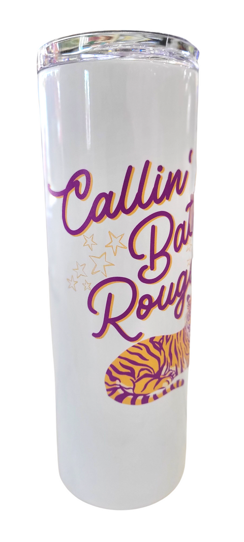 Callin' Baton Rouge 20oz Insulated Tumbler