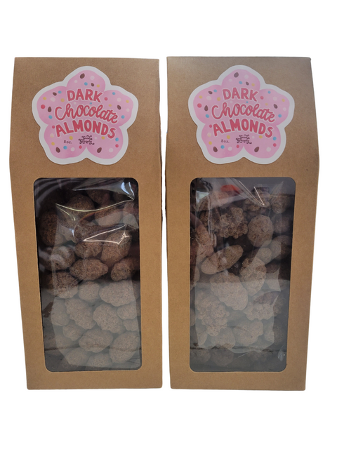 Dark Chocolate Turbinado Sea Salt Almonds