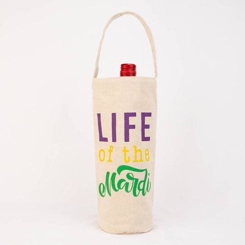 Life of Mardi Wine Bag