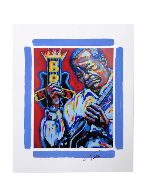 "BB King" Print