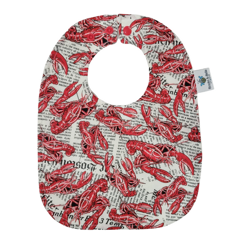 Crawfish Baby Bibs by Brooks & Belle