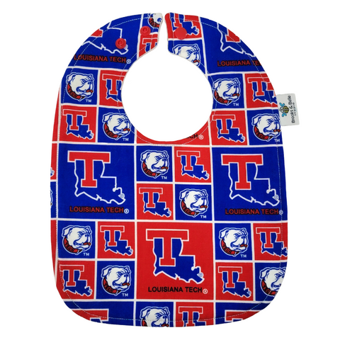 LA Tech Baby Bibs by Brooks & Belle