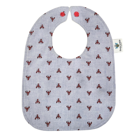 Crawfish Baby Bibs by Brooks & Belle