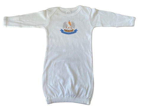 Born on the Bayou Newborn Gown