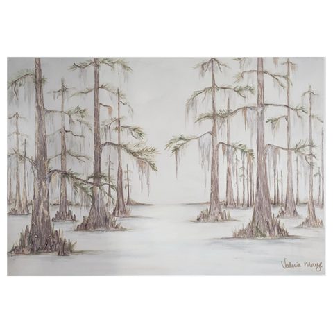 "Born on the Bayou" Canvas Fine Art Reproduction