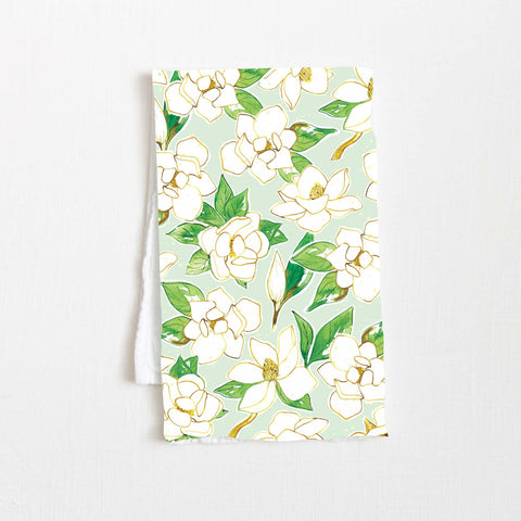 Magnolia Flour Sack Tea Towel