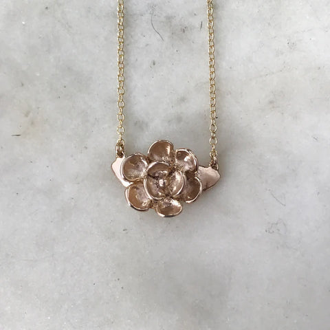 Magnolia Pendant Necklace - 318 Art Co.