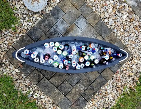 NOLA Collage - Rotomolded Party Pirogue
